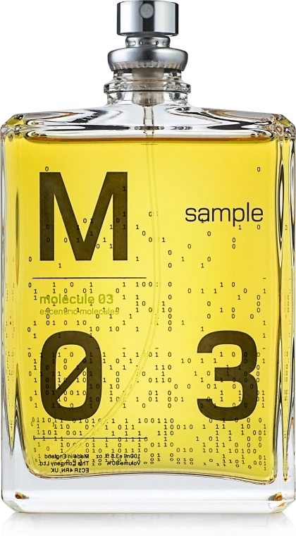 Туалетная вода унисекс - Escentric Molecules Molecule 03 (ТЕСТЕР), 100 мл - фото N1