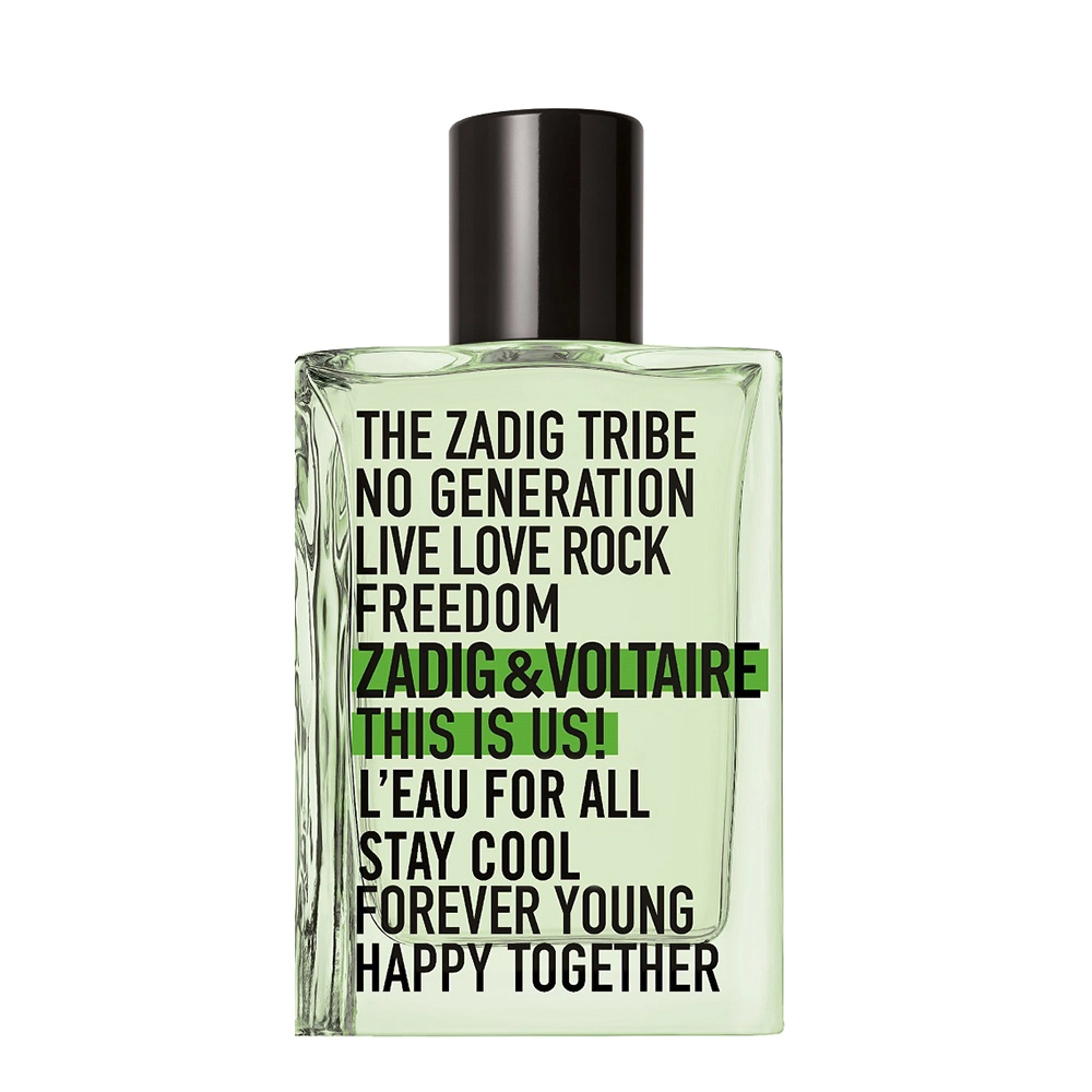 Туалетная вода унисекс - Zadig & Voltaire This is Us! L'Eau for All, 50 мл - фото N2