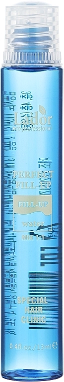 Восстанавливающий филлер для сухих, поврежденных волос с кератином и коллагеном - La'dor Perfect Hair Fill-Up, 13 мл - фото N1