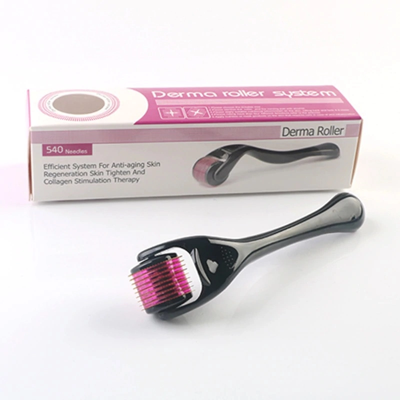 Мезороллер для лица и кожи головы, (1 мм) - DRS Derma Needle Roller System Titanium, 1 шт - фото N4