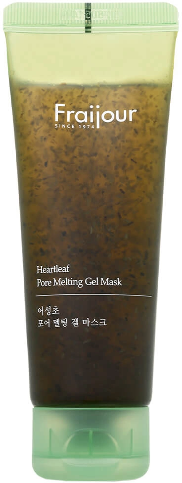 Гелева маска проти чорних точок зі спікулами та екстрактом хауттюйнії - Fraijour Heartleaf Pore Melting Gel Mask, 75 мл - фото N1