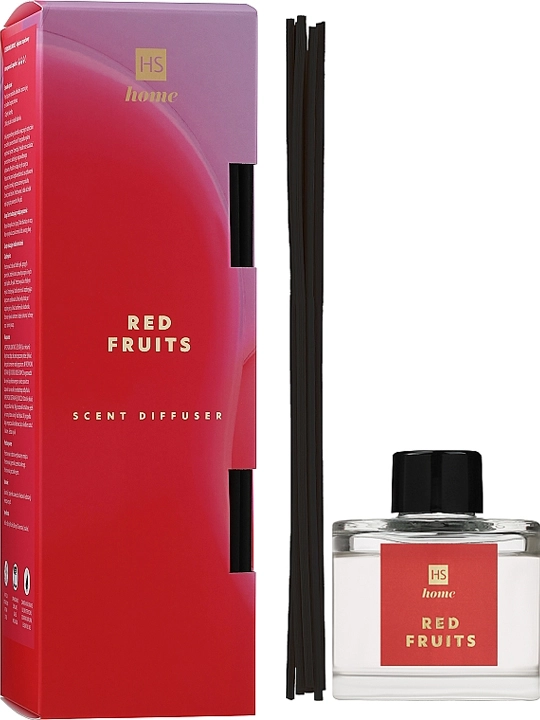 Аромадиффузор "Красные фрукты" - HiSkin Home Fragrance Red Fruits, 90 мл - фото N1