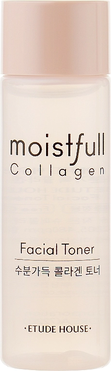 Зволожуючий тонер для обличчя з колагеном - Etude House Moistfull Collagen Toner, мініатюра, 25 мл - фото N1