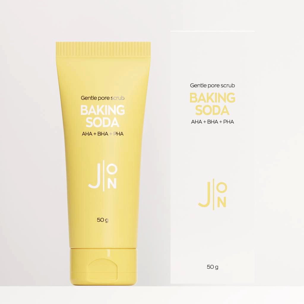 Скраб-пилинг для лица Содовый - J:ON Baking Soda Gentle Pore Scrub, 50 г - фото N2