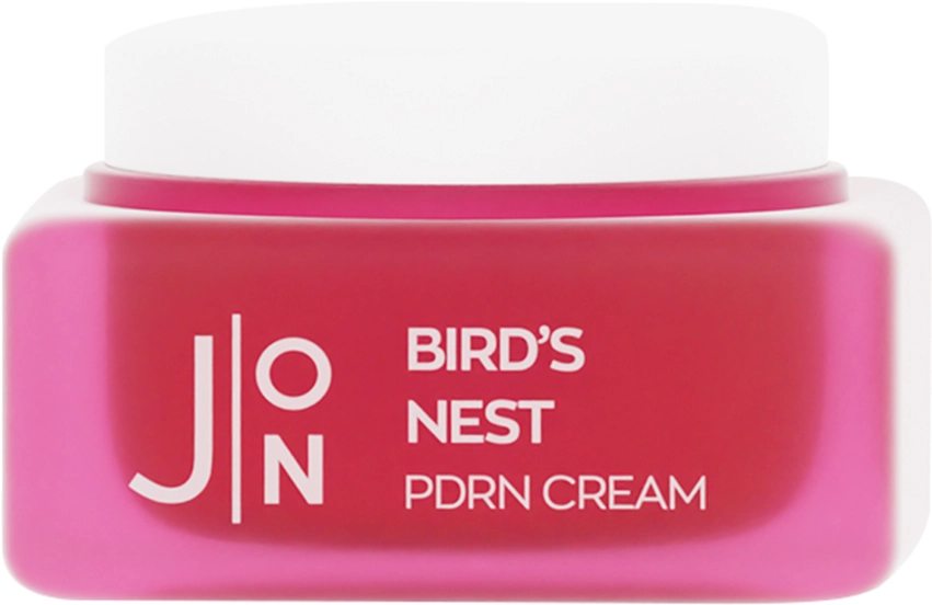 Омолоджуючий крем з ластівчиним гніздом і полінуклеотидами - J:ON Bird’s Nest PDRN Cream, 50 мл - фото N1