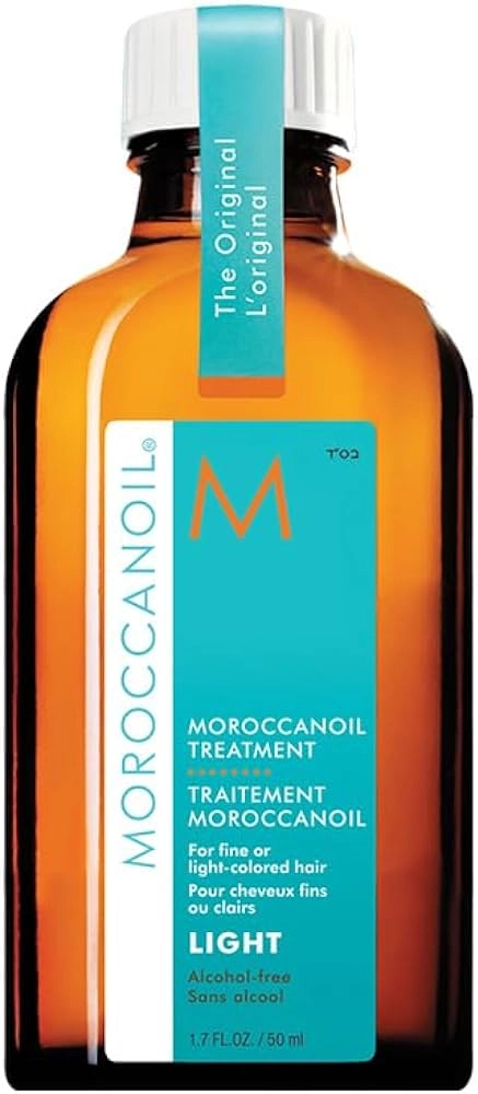 Восстанавливающее масло для тонких и светлоокрашенных волос - Moroccanoil Treatment For Fine And Light-Colored Hair, 50 мл - фото N1