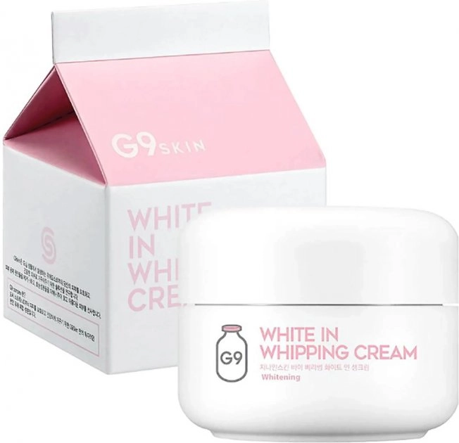 Крем для обличчя освітлюючий - G9Skin White In Whipping Cream, 50 мл - фото N1