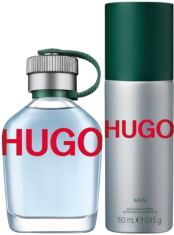 Hugo Boss HUGO Man Набор (edt/75ml + deo/150ml) - фото N2