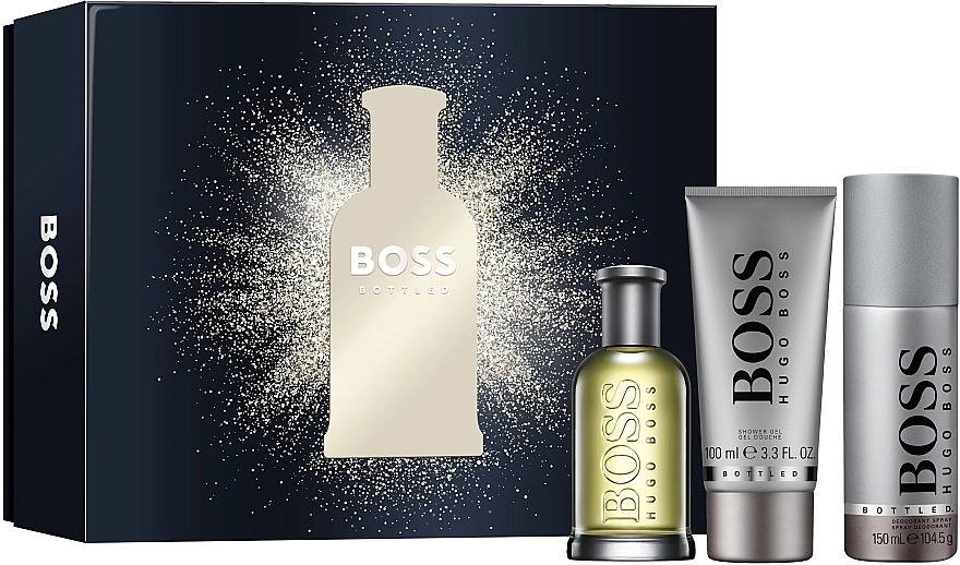 Hugo Boss BOSS Bottled Set Набор (edt/100ml + deo/150ml + sh/gel/100ml) - фото N1