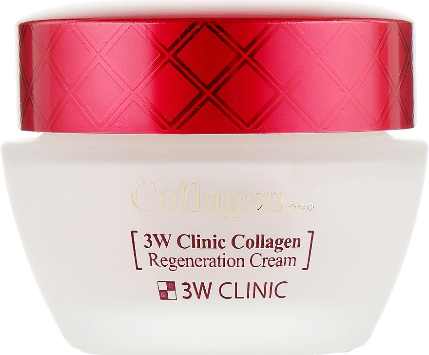 Регенерирующий крем для лица с коллагеном - 3W Clinic Collagen Regeneration Cream, 60 мл - фото N1