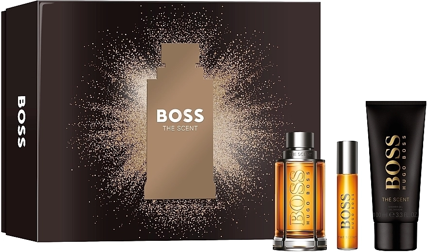 Hugo Boss BOSS The Scent Набір (edt/100ml + sh/gel/100ml + edp/mini/10ml) - фото N1