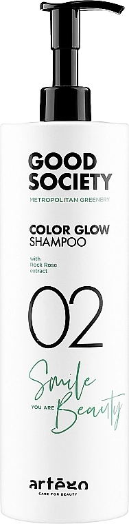 Artego Шампунь для волосся Good Society Color Glow 02 Shampoo - фото N2
