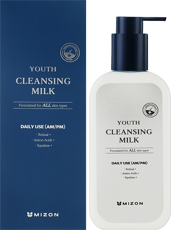 Mizon Очищувальне молочко для обличчя Youth Cleansing Milk - фото N2