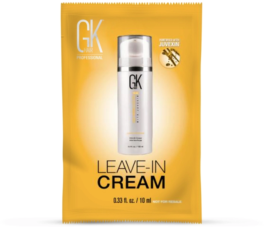 Несмываемый крем-кондиционер - GKhair Leave-in Conditioning Cream, пробник, 10 мл - фото N1