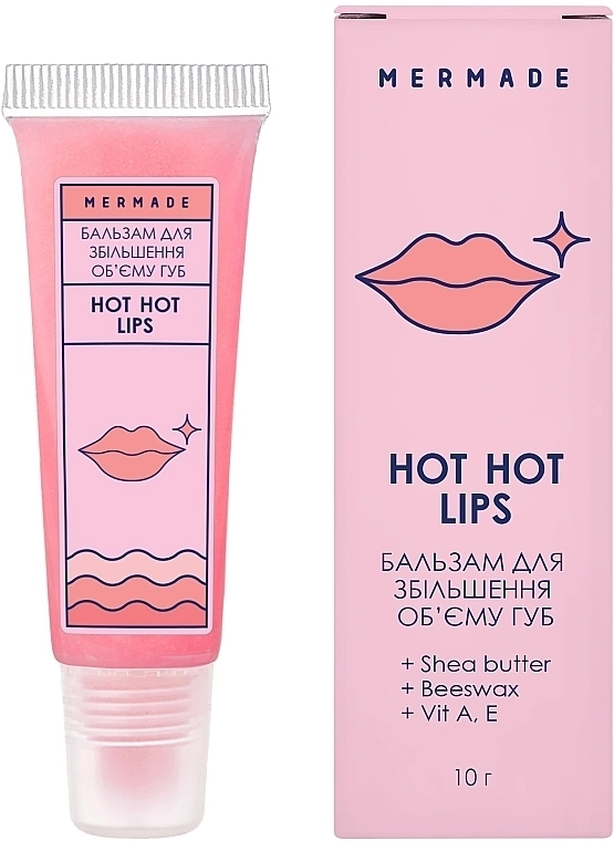 Mermade Бальзам для увеличения объема губ Hot Hot Lips - фото N1