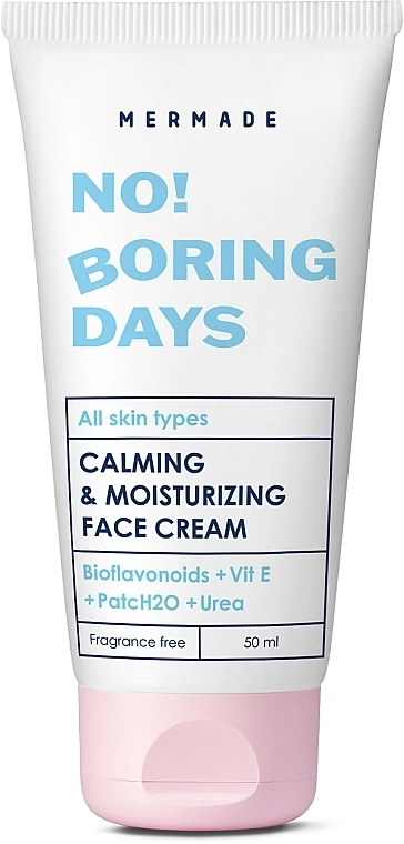 Mermade Зволожуючий крем для обличчя No! Boring Days Bioflavonoids & Vitamin E Calming & Moisturirizing Face Cream - фото N1