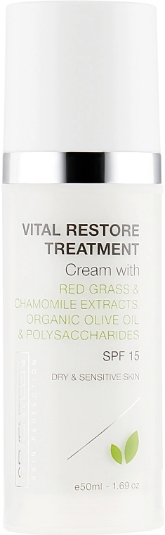 Seventeen Восстанавливающий крем для лица Skin Perfection Vital Restore Treatment Cream SPF 15 - фото N2