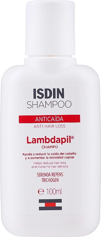 Isdin Шампунь против выпадения волос Anti-Hair Loss Lambdapil Shampoo - фото N1
