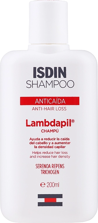 Isdin Шампунь проти випадання волосся Anti-Hair Loss Lambdapil Shampoo - фото N3