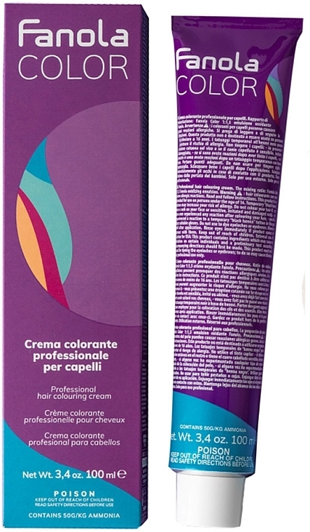 Fanola Стійка крем-фарба Hair Coloring Cream - фото N5