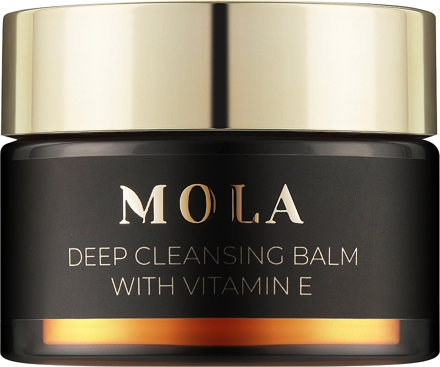 Mola Deep Cleansing Balm With Vitamin E Гідрофільний шербет для глибокого очищення шкіри обличчя - фото N1