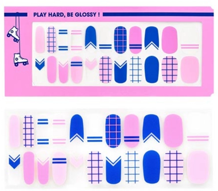 Holika Holika Наклейки для дизайна ногтей Piece Matching Nails Nail Fit Sticker - фото N1