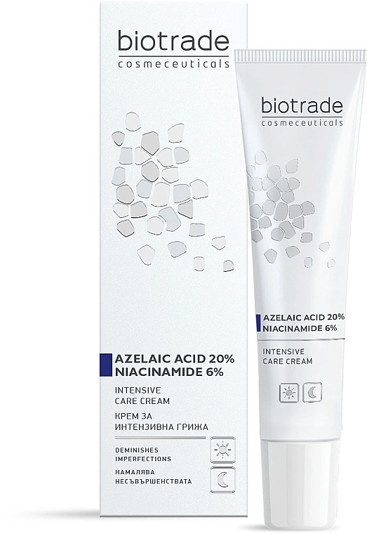 Biotrade Крем интенсивного действия с азелаиновой кислотой 20% и ниацинамидом 6% Intensive Care Cream - фото N2