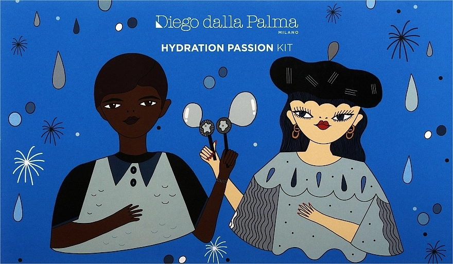 Diego Dalla Palma Набір Kit Hydration Passion (cr/gel/50ml + f/cream/25ml + remov/50ml) - фото N1