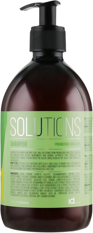 Шампунь проти випадіння волосся - IdHair Solutions №7-1, 500ml - фото N1