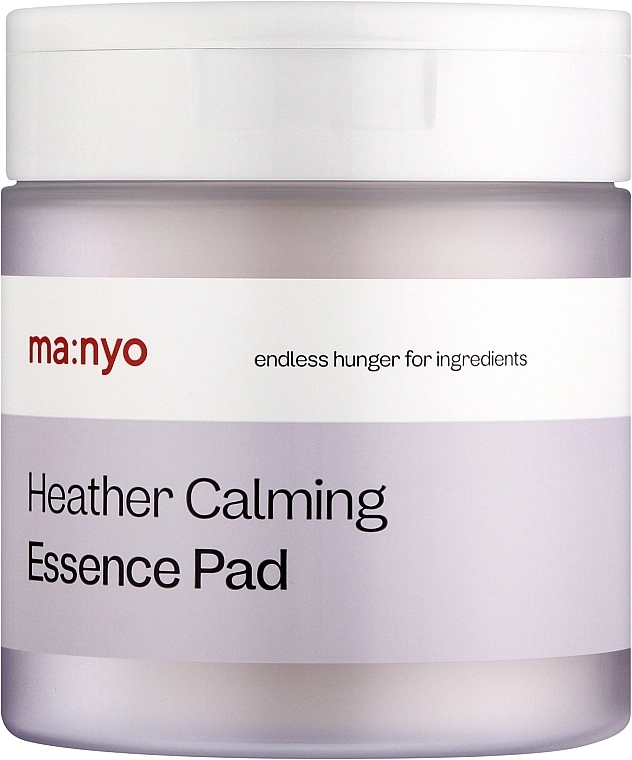 Manyo Заспокійливі диски з екстрактом вересу для обличчя Heather Calming Essence Pad - фото N1