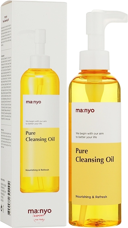 Гидрофильное очищающее масло - Manyo Pure Cleansing Oil, 200 мл - фото N2