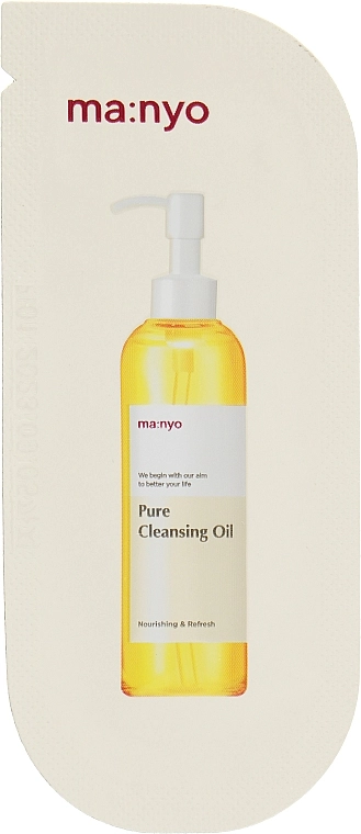 Manyo Pure Cleansing Oil (пробник) Гидрофильное очищающее масло, 2m - фото N1