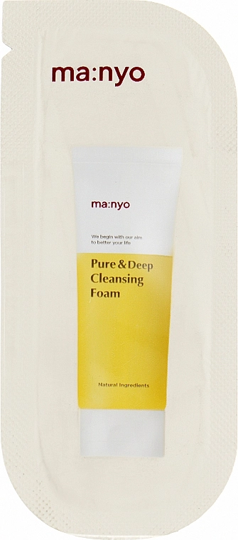 Manyo Пінка для глибокого очищення пор Factory Pure And Deep Cleansing Foam (пробник) - фото N1