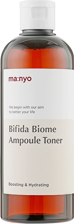 Manyo Ампульний зміцнювальний тонер з біфідобактеріями Bifida Biome Ampoule Toner - фото N3