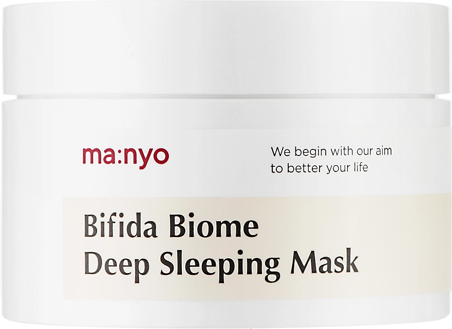 Manyo Нічна маска з пробіотиками та PHA-кислотою Bifida Biome Deep Sleeping Mask - фото N1