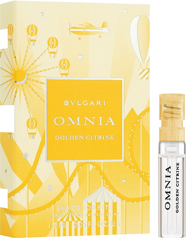 Bvlgari Omnia Golden Citrine Туалетна вода (пробник) - фото N1
