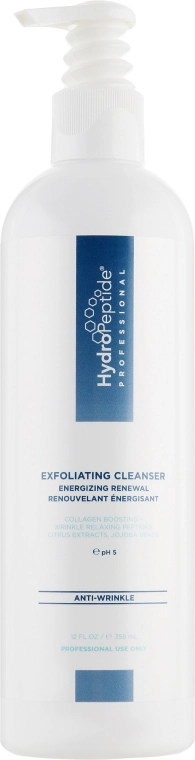 HydroPeptide Очищающее отшелушивающее средство Exfoliating Cleanser, 355ml - фото N3