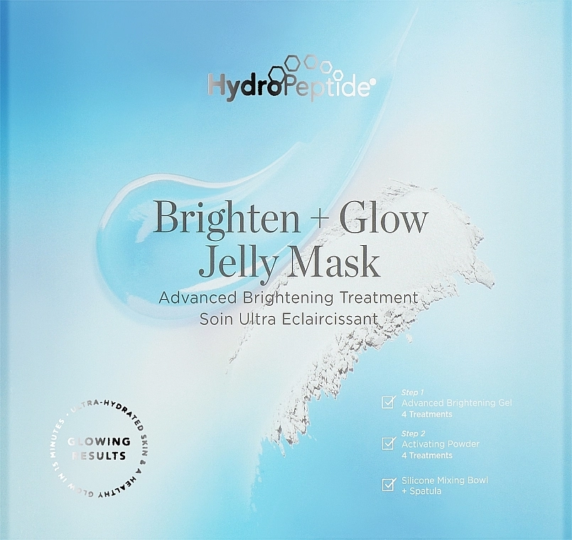 HydroPeptide Осветляющая гелевая маска-пленка Brighten + Glow Jelly Mask - фото N1