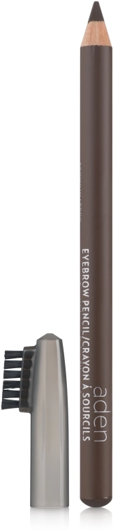Aden Cosmetics Eyebrow Pencil Олівець для брів, зі щіточкою - фото N1