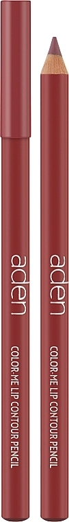 Aden Cosmetics Color-Me Lip Contour Pencil Олівець для губ - фото N1