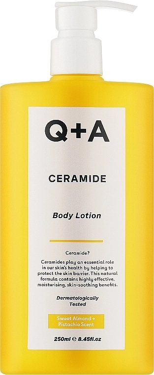 Q+A Лосьйон для тіла з керамідами Ceramide Body Lotion - фото N1