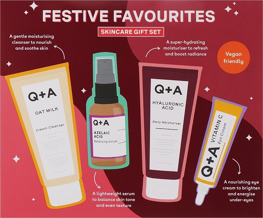 Q+A Набір, 4 продукти Festive Favourites - фото N1