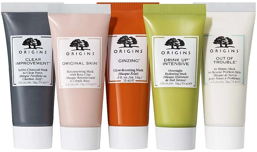 Origins Набор для ухода за лицом, 5 продуктов Mask Set - фото N1