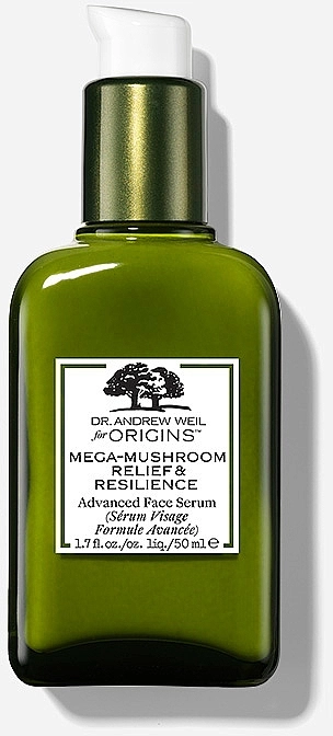 Origins Улучшенная успокаивающая сыворотка для лица Dr. Andrew Weil For Mega-Mushroom Relief & Resilience Advanced Face Serum - фото N2
