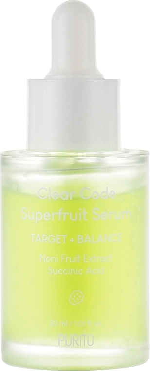 PURITO Балансувальна сироватка для обличчя Clear Code Superfruit Serum - фото N1