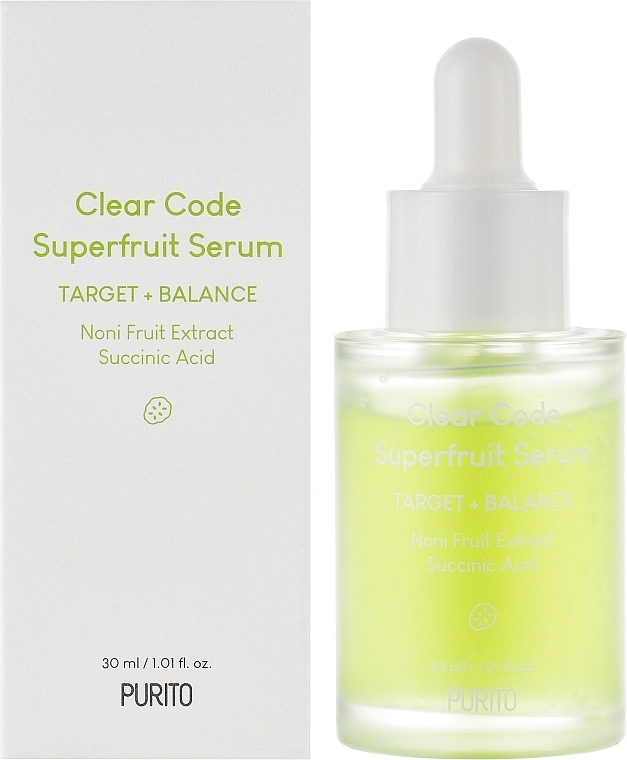 PURITO Балансувальна сироватка для обличчя Clear Code Superfruit Serum - фото N2