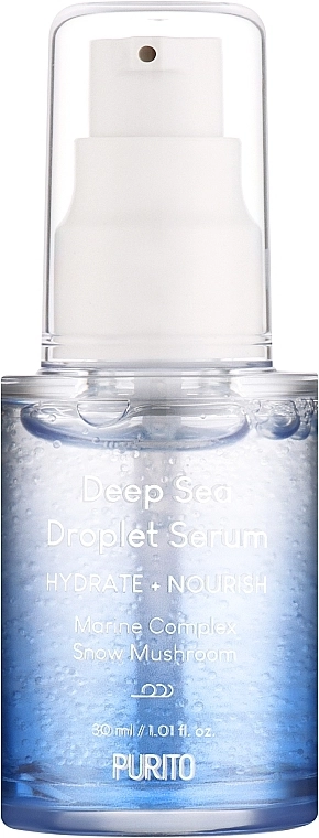 PURITO Увлажняющая минеральная сыворотка для упругости кожи Deep Sea Droplet Serum - фото N1