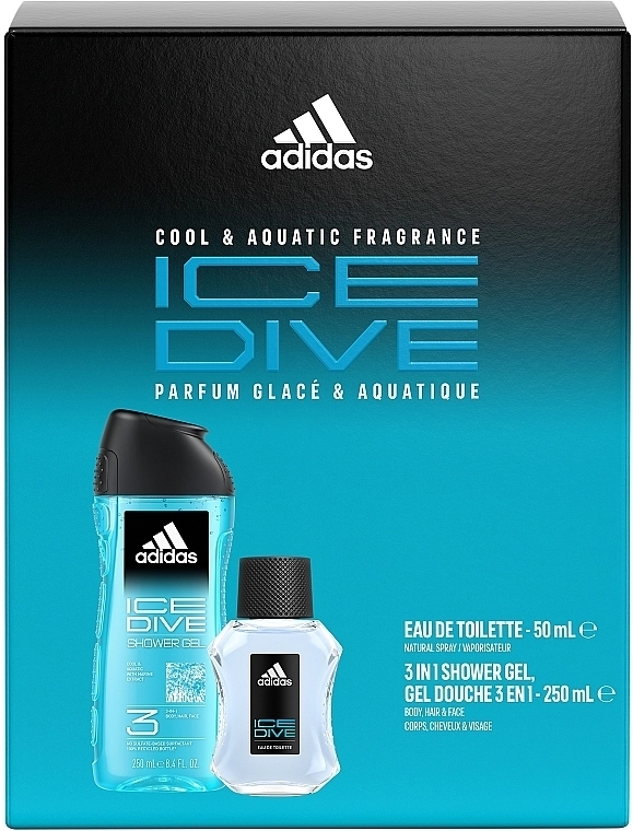 Adidas ice best sale dive shower gel