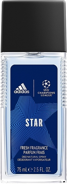 Adidas UEFA Champions League Star Парфумований дезодорант-спрей - фото N1