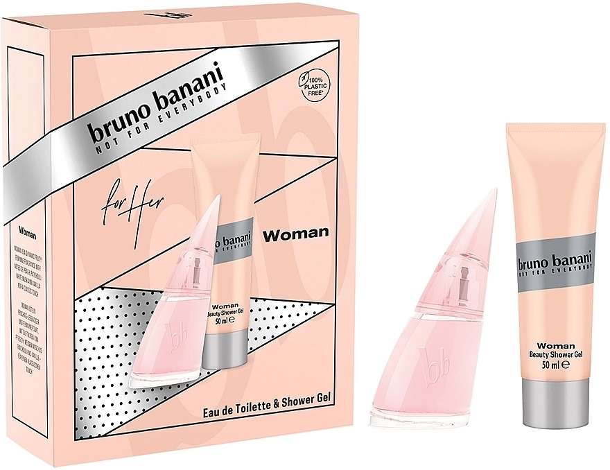 Bruno Banani Woman Набор (edt/30ml + sh/gel/50ml) - фото N1